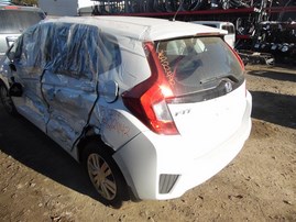 2015 Honda Fit Lx White 1.5L MT #A22443